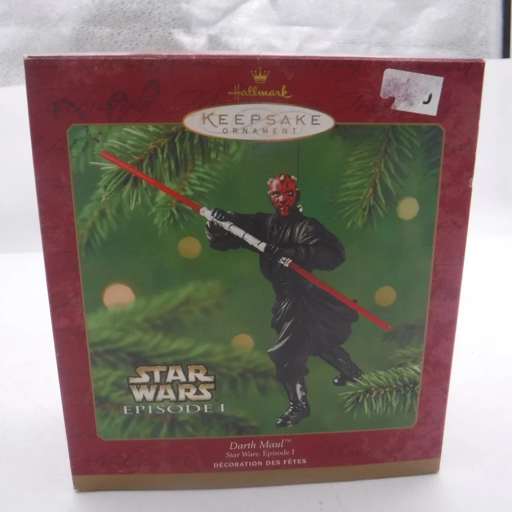 Hallmark Keepsake Star Wars Episode I Darth Maul Ornament Double Lightsaber 1999